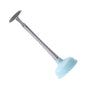 Hogedruk Toiletplunjer met Brede Rubberen Kop – 16x16x42cm