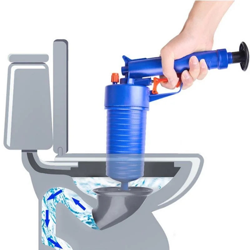 Luchtdruk Ontstopper – Afvoer & Pijp Reiniger voor Keuken, Badkamer & Toilet