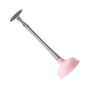 Hogedruk Toiletplunjer met Brede Rubberen Kop – 16x16x42cm