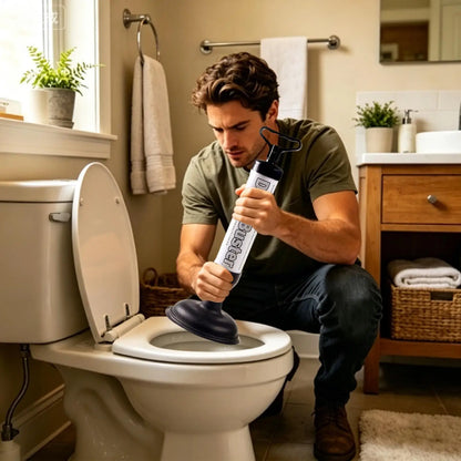 Krachtige Afvoer Ontstopper – Toilet, Wastafel & Bad